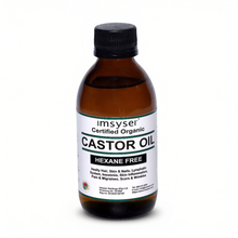 Bulk Offer Cold-Pressed Organic Castor Oil 200ml