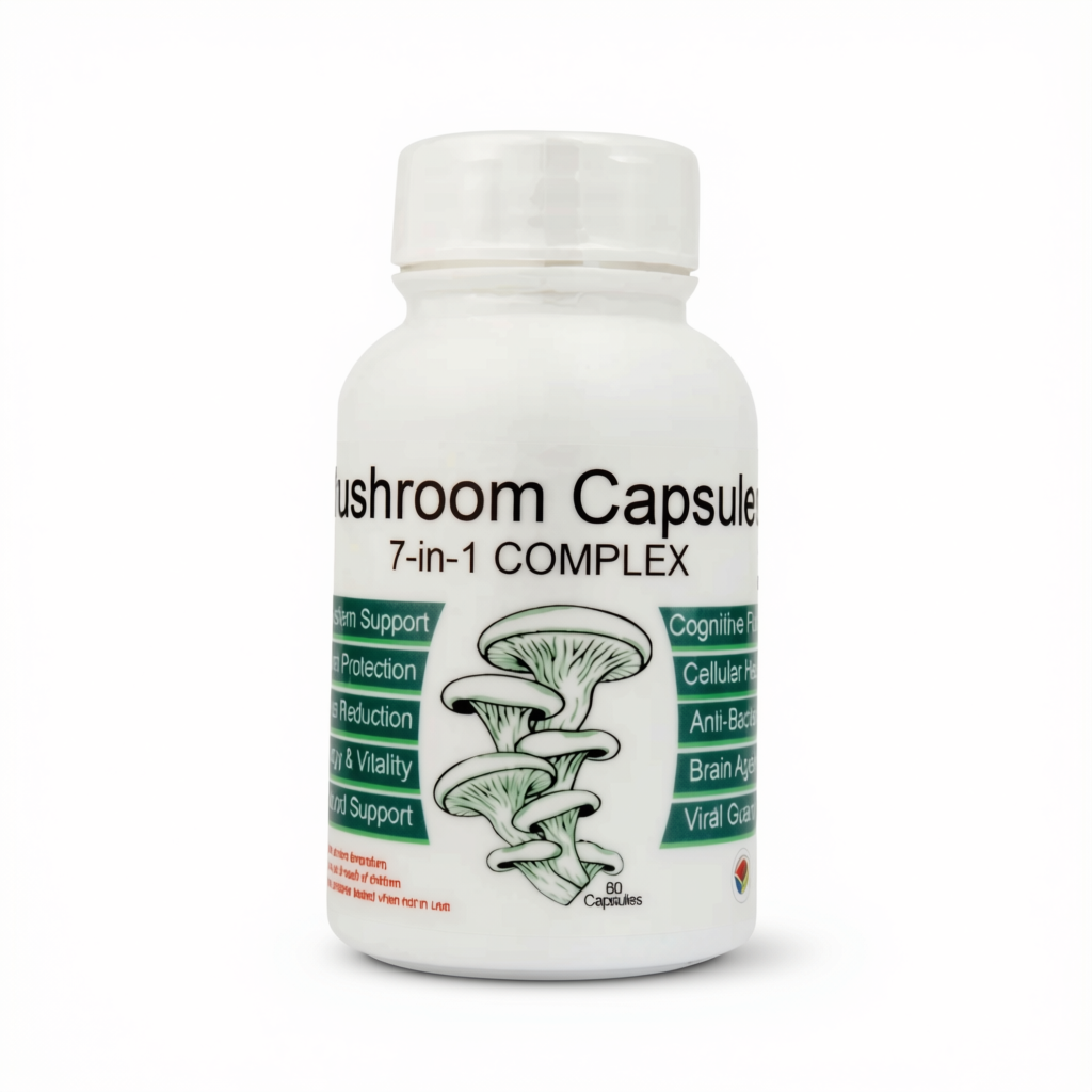 Imsyser Mighty Mushroom 7-in-1 Complex Capsules 60's